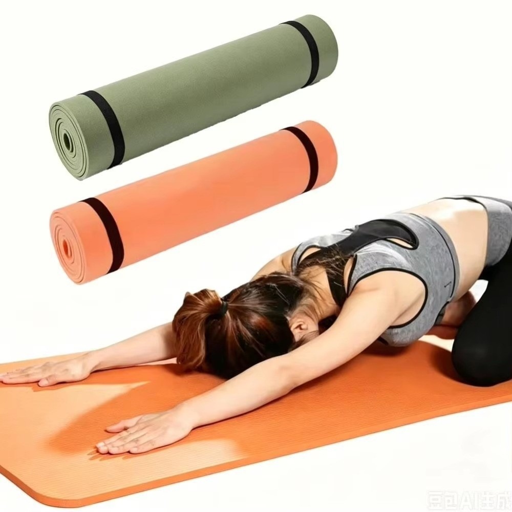 Yoga Mat - Tapete antiderrapante multicolorido de EVA, 180×50