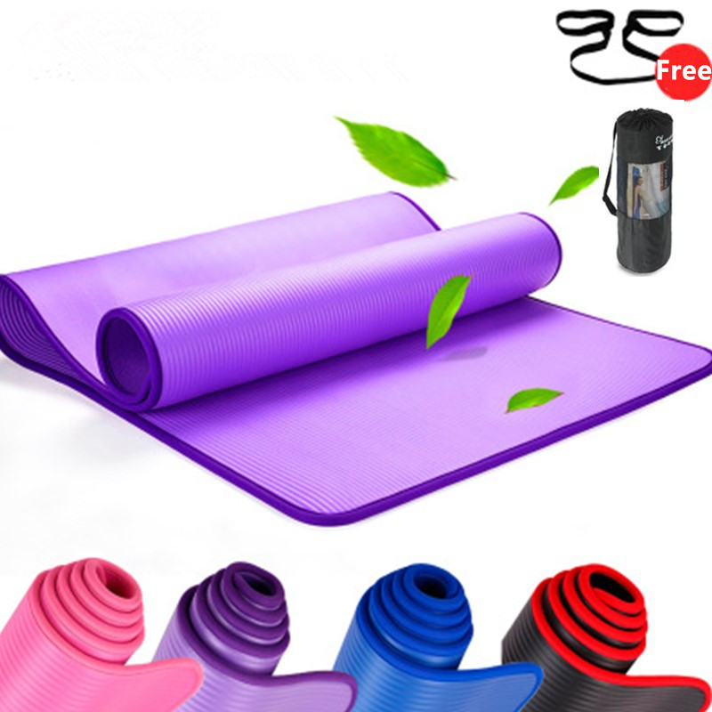 Yoga Mat - Tapete de Yoga Antiderrapante de 10mm