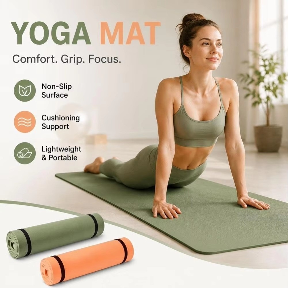 Tapete antiderrapante multicol - Yoga Mat avaliação e preço