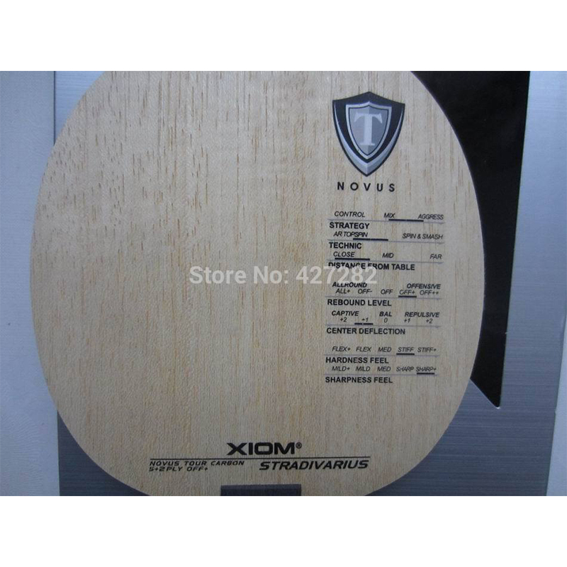 Lâmina de tênis de mesa XIOM S - Tennis Racket avaliação e preço
